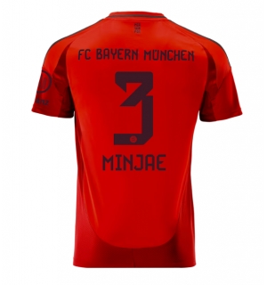 Bayern Munich Kim Min-jae #3 Hjemmedrakt 2024-25 Kortermet