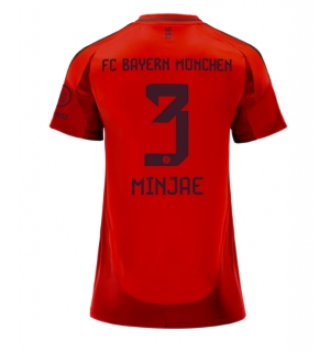 Bayern Munich Kim Min-jae #3 Hjemmedrakt Dame 2024-25 Kortermet