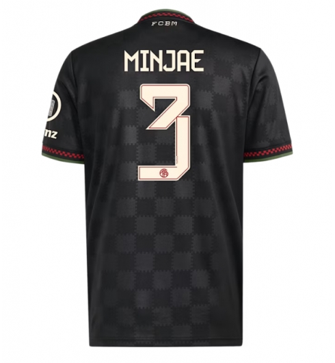 Bayern Munich Kim Min-jae #3 Tredjedrakt 2025-26 Kortermet Bayern Munich Kim Min-jae #3 Tredjedrakt 2025-26 Kortermet