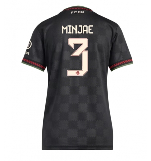 Bayern Munich Kim Min-jae #3 Tredjedrakt Dame 2025-26 Kortermet