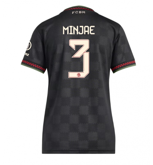 Bayern Munich Kim Min-jae #3 Tredjedrakt Dame 2025-26 Kortermet Bayern Munich Kim Min-jae #3 Tredjedrakt Dame 2025-26 Kortermet
