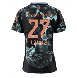 Bayern Munich Konrad Laimer #27 Bortedrakt Dame 2024-25 Kortermet