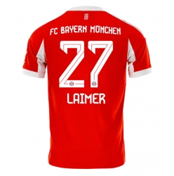 Bayern Munich Konrad Laimer #27 Hjemmedrakt 2025-26 Kortermet