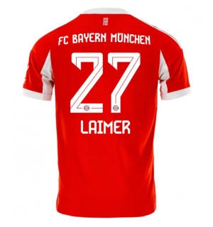 Bayern Munich Konrad Laimer #27 Hjemmedrakt 2025-26 Kortermet