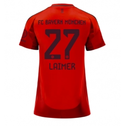 Bayern Munich Konrad Laimer #27 Hjemmedrakt Dame 2024-25 Kortermet
