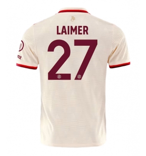Bayern Munich Konrad Laimer #27 Tredjedrakt 2024-25 Kortermet