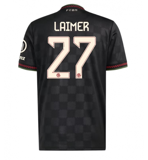 Bayern Munich Konrad Laimer #27 Tredjedrakt 2025-26 Kortermet Bayern Munich Konrad Laimer #27 Tredjedrakt 2025-26 Kortermet