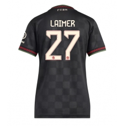Bayern Munich Konrad Laimer #27 Tredjedrakt Dame 2025-26 Kortermet