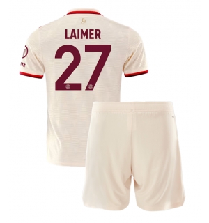 Bayern Munich Konrad Laimer #27 Tredjedraktsett Barn 2024-25 Kortermet (+ Korte bukser)