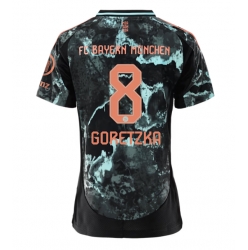 Bayern Munich Leon Goretzka #8 Bortedrakt Dame 2024-25 Kortermet