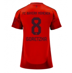 Bayern Munich Leon Goretzka #8 Hjemmedrakt Dame 2024-25 Kortermet