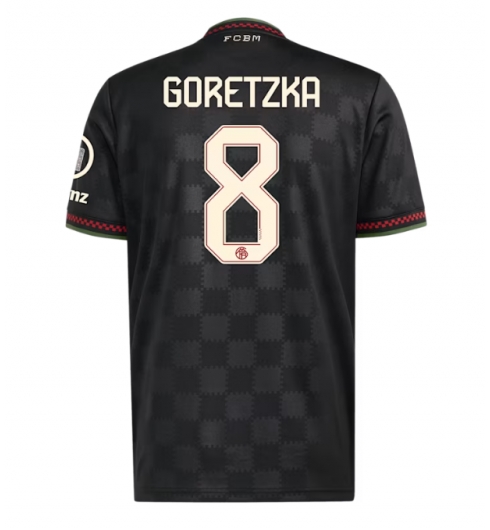 Bayern Munich Leon Goretzka #8 Tredjedrakt 2025-26 Kortermet Bayern Munich Leon Goretzka #8 Tredjedrakt 2025-26 Kortermet