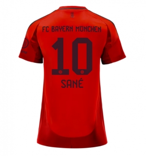 Bayern Munich Leroy Sane #10 Hjemmedrakt Dame 2024-25 Kortermet