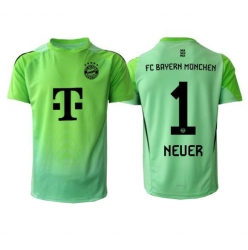 Bayern Munich Manuel Neuer #1 Keeper Hjemmedrakt 2025-26 Kortermet