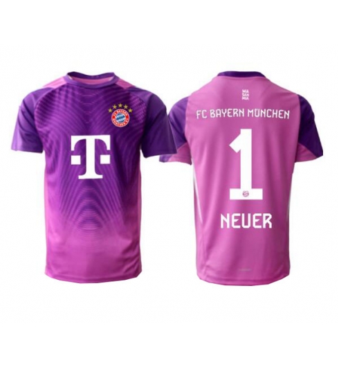 Bayern Munich Manuel Neuer #1 Keeper Tredjedrakt 2025-26 Kortermet Bayern Munich Manuel Neuer #1 Keeper Tredjedrakt 2025-26 Kortermet