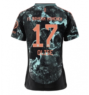 Bayern Munich Michael Olise #17 Bortedrakt Dame 2024-25 Kortermet