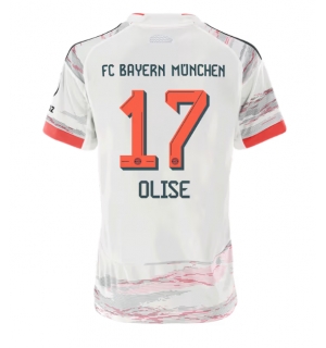 Bayern Munich Michael Olise #17 Bortedrakt Dame 2025-26 Kortermet