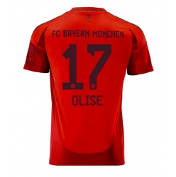 Bayern Munich Michael Olise #17 Hjemmedrakt 2024-25 Kortermet