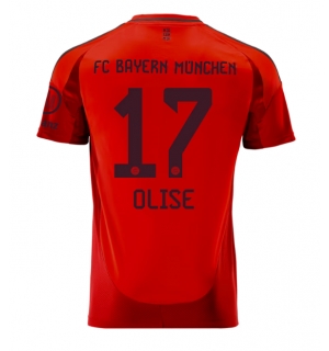 Bayern Munich Michael Olise #17 Hjemmedrakt 2024-25 Kortermet