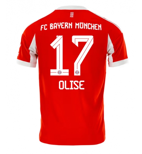 Bayern Munich Michael Olise #17 Hjemmedrakt 2025-26 Kortermet Bayern Munich Michael Olise #17 Hjemmedrakt 2025-26 Kortermet
