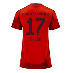 Bayern Munich Michael Olise #17 Hjemmedrakt Dame 2024-25 Kortermet