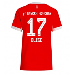 Bayern Munich Michael Olise #17 Hjemmedrakt Dame 2025-26 Kortermet