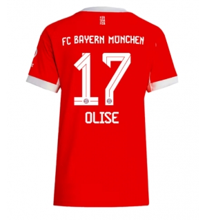 Bayern Munich Michael Olise #17 Hjemmedrakt Dame 2025-26 Kortermet