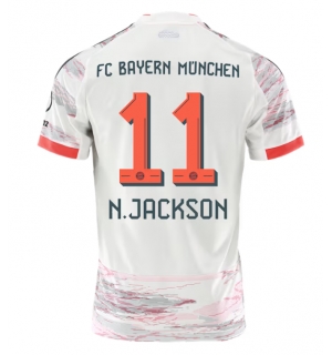 Bayern Munich Nicolas Jackson #11 Bortedrakt 2025-26 Kortermet