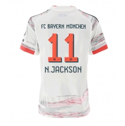 Bayern Munich Nicolas Jackson #11 Bortedrakt Dame 2025-26 Kortermet