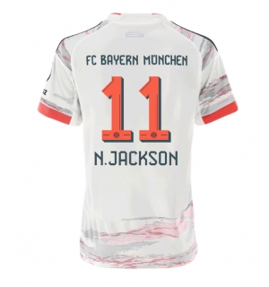Bayern Munich Nicolas Jackson #11 Bortedrakt Dame 2025-26 Kortermet