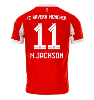Bayern Munich Nicolas Jackson #11 Hjemmedrakt 2025-26 Kortermet