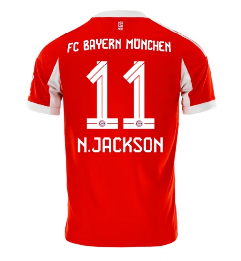 Bayern Munich Nicolas Jackson #11 Hjemmedrakt 2025-26 Kortermet Bayern Munich Nicolas Jackson #11 Hjemmedrakt 2025-26 Kortermet