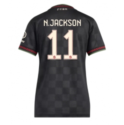 Bayern Munich Nicolas Jackson #11 Tredjedrakt Dame 2025-26 Kortermet