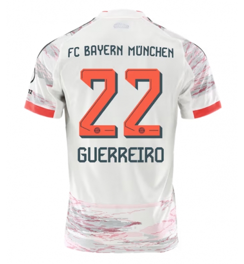 Bayern Munich Raphael Guerreiro #22 Bortedrakt 2025-26 Kortermet Bayern Munich Raphael Guerreiro #22 Bortedrakt 2025-26 Kortermet