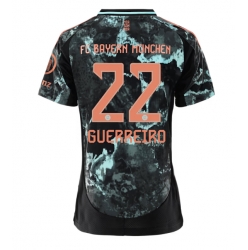 Bayern Munich Raphael Guerreiro #22 Bortedrakt Dame 2024-25 Kortermet