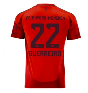 Bayern Munich Raphael Guerreiro #22 Hjemmedrakt 2024-25 Kortermet
