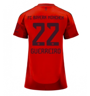 Bayern Munich Raphael Guerreiro #22 Hjemmedrakt Dame 2024-25 Kortermet