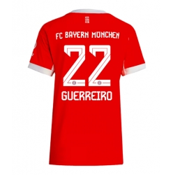 Bayern Munich Raphael Guerreiro #22 Hjemmedrakt Dame 2025-26 Kortermet