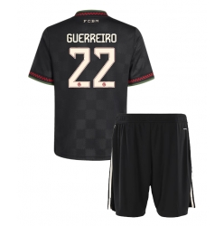 Bayern Munich Raphael Guerreiro #22 Tredjedraktsett Barn 2025-26 Kortermet (+ Korte bukser)