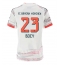 Bayern Munich Sacha Boey #23 Bortedrakt Dame 2025-26 Kortermet