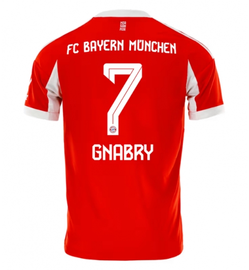 Bayern Munich Serge Gnabry #7 Hjemmedrakt 2025-26 Kortermet Bayern Munich Serge Gnabry #7 Hjemmedrakt 2025-26 Kortermet