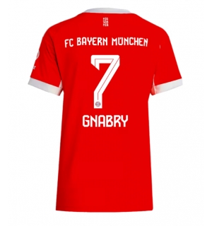 Bayern Munich Serge Gnabry #7 Hjemmedrakt Dame 2025-26 Kortermet