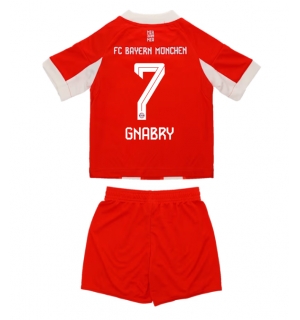 Bayern Munich Serge Gnabry #7 Hjemmedraktsett Barn 2025-26 Kortermet (+ Korte bukser)
