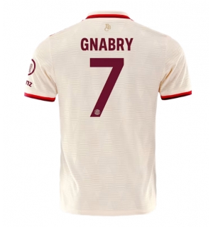 Bayern Munich Serge Gnabry #7 Tredjedrakt 2024-25 Kortermet
