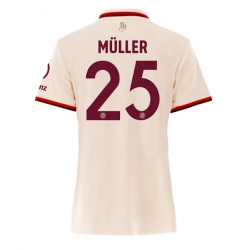 Bayern Munich Thomas Muller #25 Tredjedrakt Dame 2024-25 Kortermet