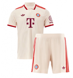 Bayern Munich Tredjedraktsett Barn 2024-25 Kortermet (+ Korte bukser)
