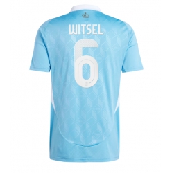 Belgia Axel Witsel #6 Bortedrakt EM 2024 Kortermet