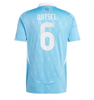 Belgia Axel Witsel #6 Bortedrakt EM 2024 Kortermet
