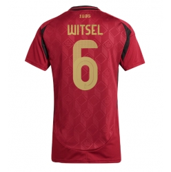 Belgia Axel Witsel #6 Hjemmedrakt Dame EM 2024 Kortermet