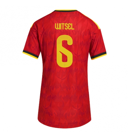 Belgia Axel Witsel #6 Hjemmedrakt Dame VM 2026 Kortermet Belgia Axel Witsel #6 Hjemmedrakt Dame VM 2026 Kortermet